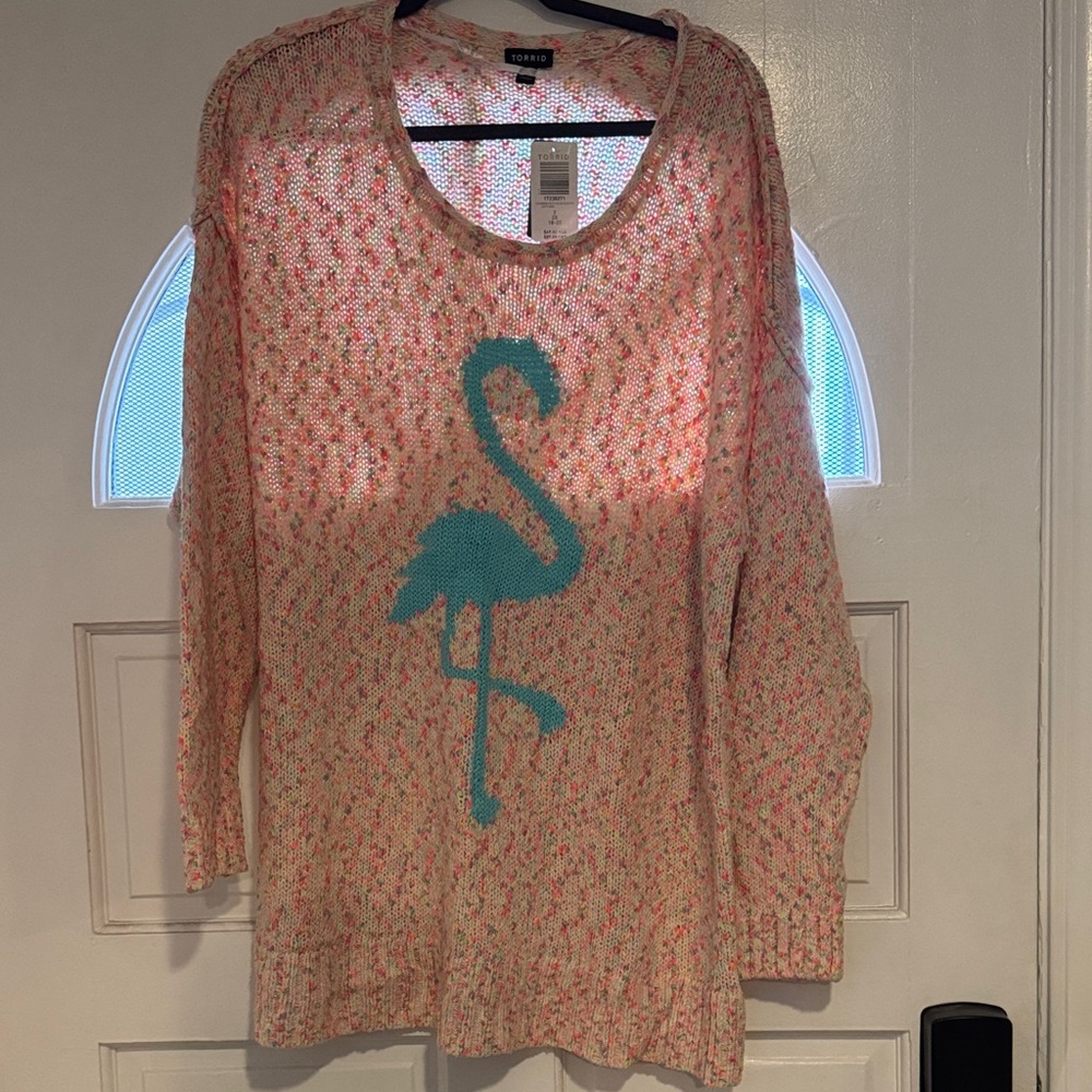 Torrid Multicolor Knit Sweater
